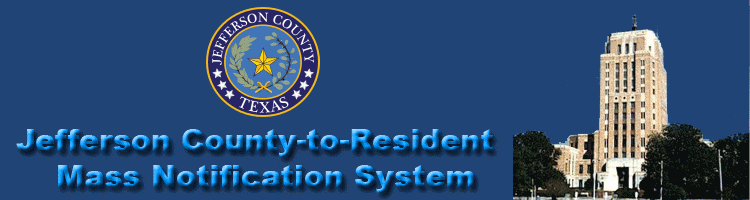 Jefferson County-to-Resident Mass Notification System